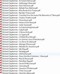 Richard Clayderman Sheet Music For Piano