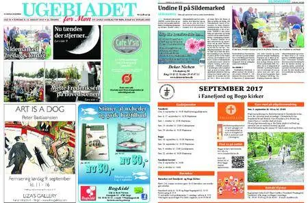 Ugebladet for Møn – 31. august 2017