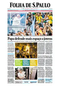 Jornal Folha de São Paulo - 23 de julho de 2013 - Terça