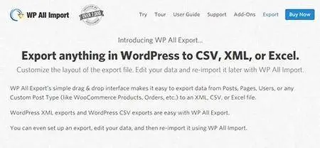 WP All Export Pro v1.4.6 - Export anything in WordPress to CSV, XML, or Excel