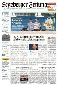Segeberger Zeitung - 01. September 2017