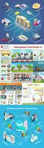 Vectors - Infographics with People 72