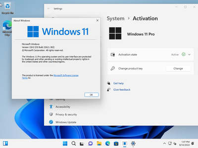 Windows 11 Pro21H2 Build 22621.382 (No TPM Required) With Office 2021 Pro Plus Preactivated