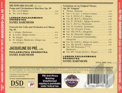 Jacqueline du Pre, Daniel Barenboim - Elgar: Cello Concerto, "Enigma" Variations (2004)