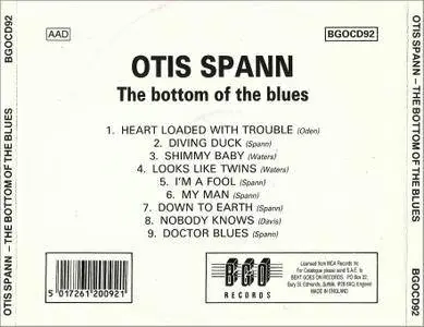Otis Spann - The Bottom Of The Blues (1968) Reissue 1990