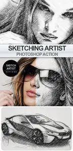 CreativeMarket Artistic Sketch Action