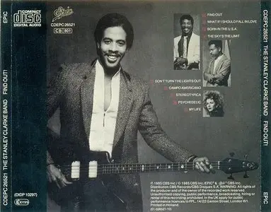 Stanley Clarke - Find Out! (1985) {CBS 1st Dutch pressing}