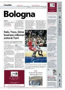 la Repubblica Bologna - 9 Febbraio 2018