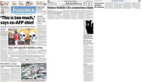 Philippine Daily Inquirer – October 25, 2004