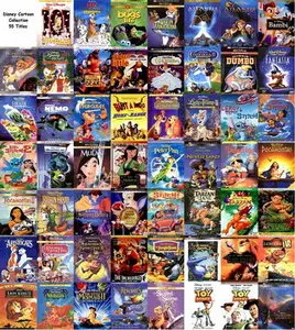 68 Disney Movies [1937-2009]