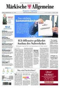 Märkische Allgemeine Ruppiner Tageblatt - 28. September 2018