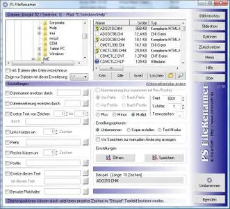 PS FileRenamer v2.85 Bilanguage