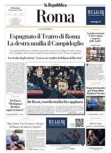 la Repubblica Roma - 21 Gennaio 2024