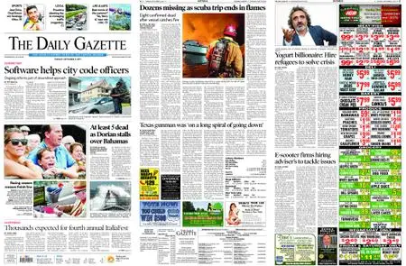 The Daily Gazette – September 03, 2019