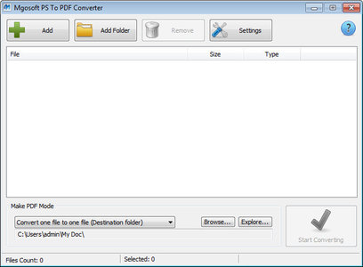 Mgosoft PS To PDF Converter 8.9.3 + Portable