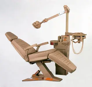 Sculptures made of cardboard by Chris Gilmour
