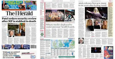 The Herald (Scotland) – October 16, 2021