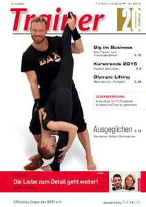 Trainer Fachzeitschrift fuer Trainer und Fitness-Coaches No 02 2015