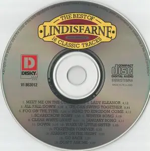 Lindisfarne - The Best Of Lindisfarne - 16 Classic Tracks (1989)