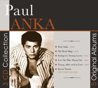 Paul Anka - 5 Original Albums (2015)