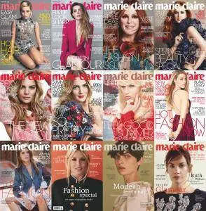 Marie Claire UK - 2016 Full Year Issues Collection