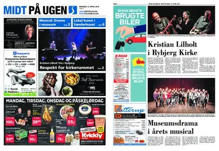 Skive folkeblad - Midt paa ugen – 15. april 2019