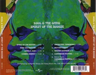 Kool & The Gang - Spirit Of The Boogie (1975) {DeLite}