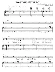 Love will never do - Janet Jackson (Piano-Vocal-Guitar)