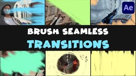 Seamless Brush Transitions | After Effects 50027152