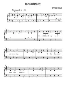 Bo diddley - Bo Diddley (Easy Piano)