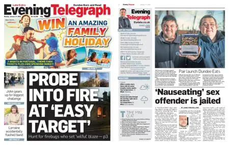 Evening Telegraph Late Edition – January 17, 2022