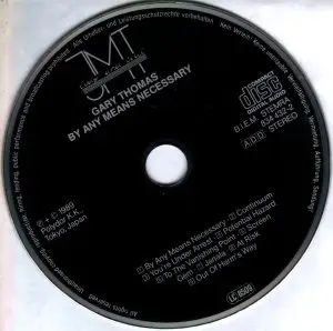 Gary Thomas - By Any Means Necessary (1989) {JMT}