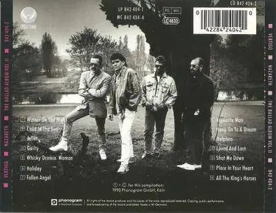 Nazareth - The Ballad Album Vol. II (1990) Repost