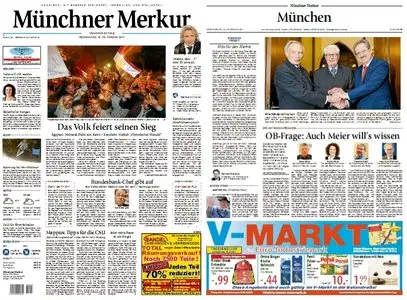 Münchner Merkur Wochenendausgabe vom 12./13. Februar 2011