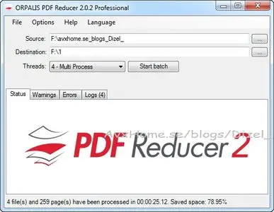 ORPALIS PDF Reducer Pro 2.0.4 Portable