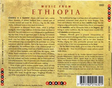 VA - Music From Ethiopia [Caprice CAP 21432] {Sweden 1992}