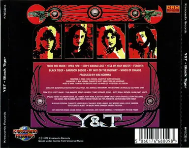 Y&T - Black Tiger (1982)