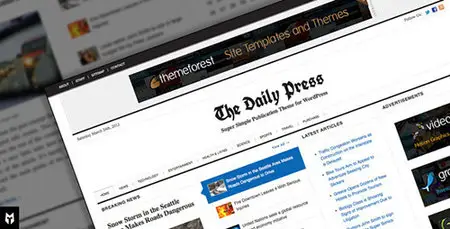 ThemeForest - The Daily Press v2.1.6 -Super Simple WP Publication Theme