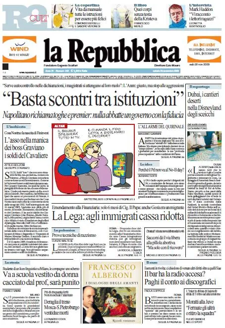 La Repubblica (28-11-09)