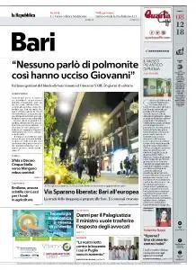 la Repubblica Bari - 8 Dicembre 2018