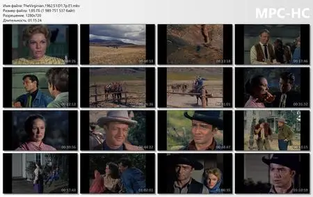 The Virginian (1962-1963) [Season 1, Disc 1]