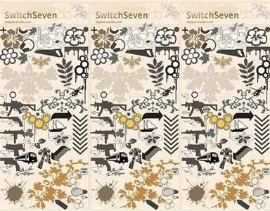 SwitchSeven trend design elements Vector Graphics