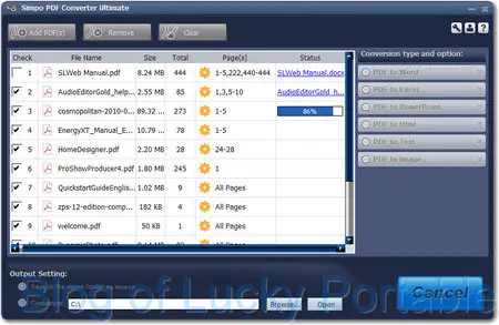 Simpo PDF Converter Ultimate v1.1.5.0