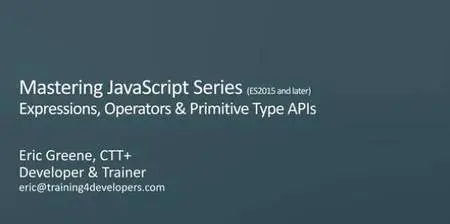 Expressions, Operators, and Primitive-Type APIs in JavaScript