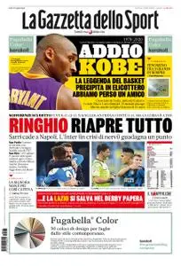 La Gazzetta dello Sport Bergamo – 27 gennaio 2020