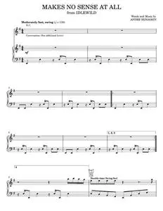 Makes No Sense At All - Sleepy Brown OutKast (Piano-Vocal-Guitar)