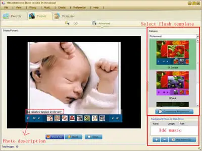 UltraSlideshow Flash Creator Professional v1.23 Portable