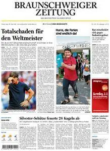 Braunschweiger Zeitung - Helmstedter Nachrichten - 28. Juni 2018