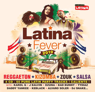 VA - Latina Fever  (4CD, 2019)