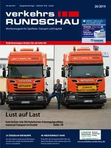 VerkehrsRundschau - 25. Juni 2019